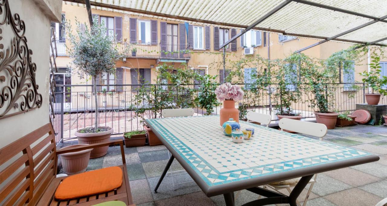 Joivy Apt For 6 With Big Terrace In Milan Centro Storico Exterior photo